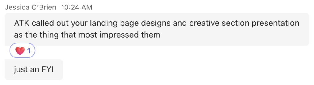 ATK loved your LP designs